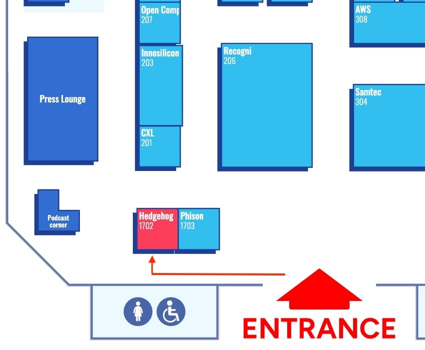 AI Infra Summit Booth Map