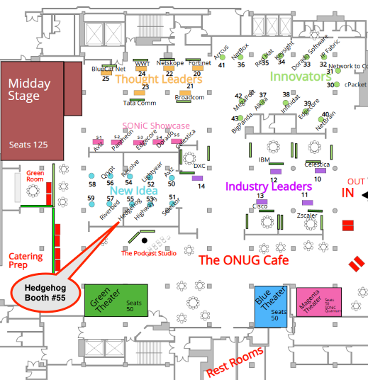 ONUG AI Summit Floor Map