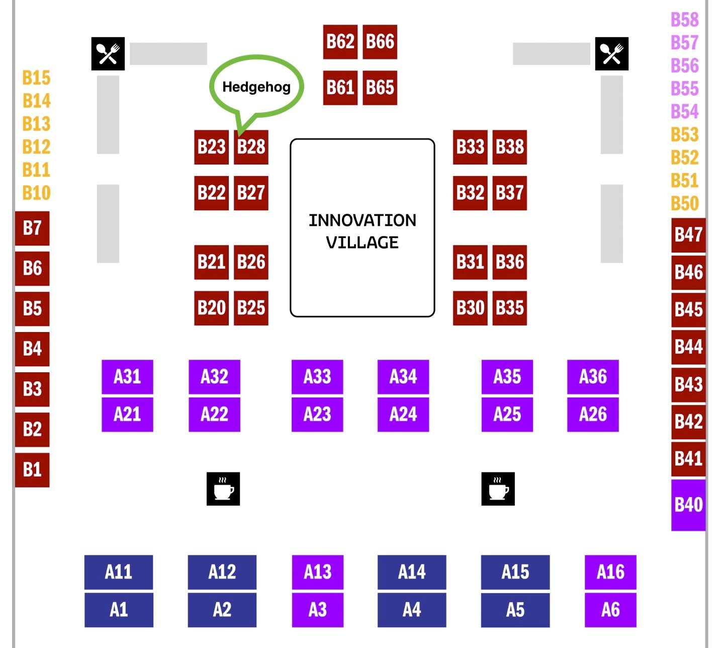 event floor map