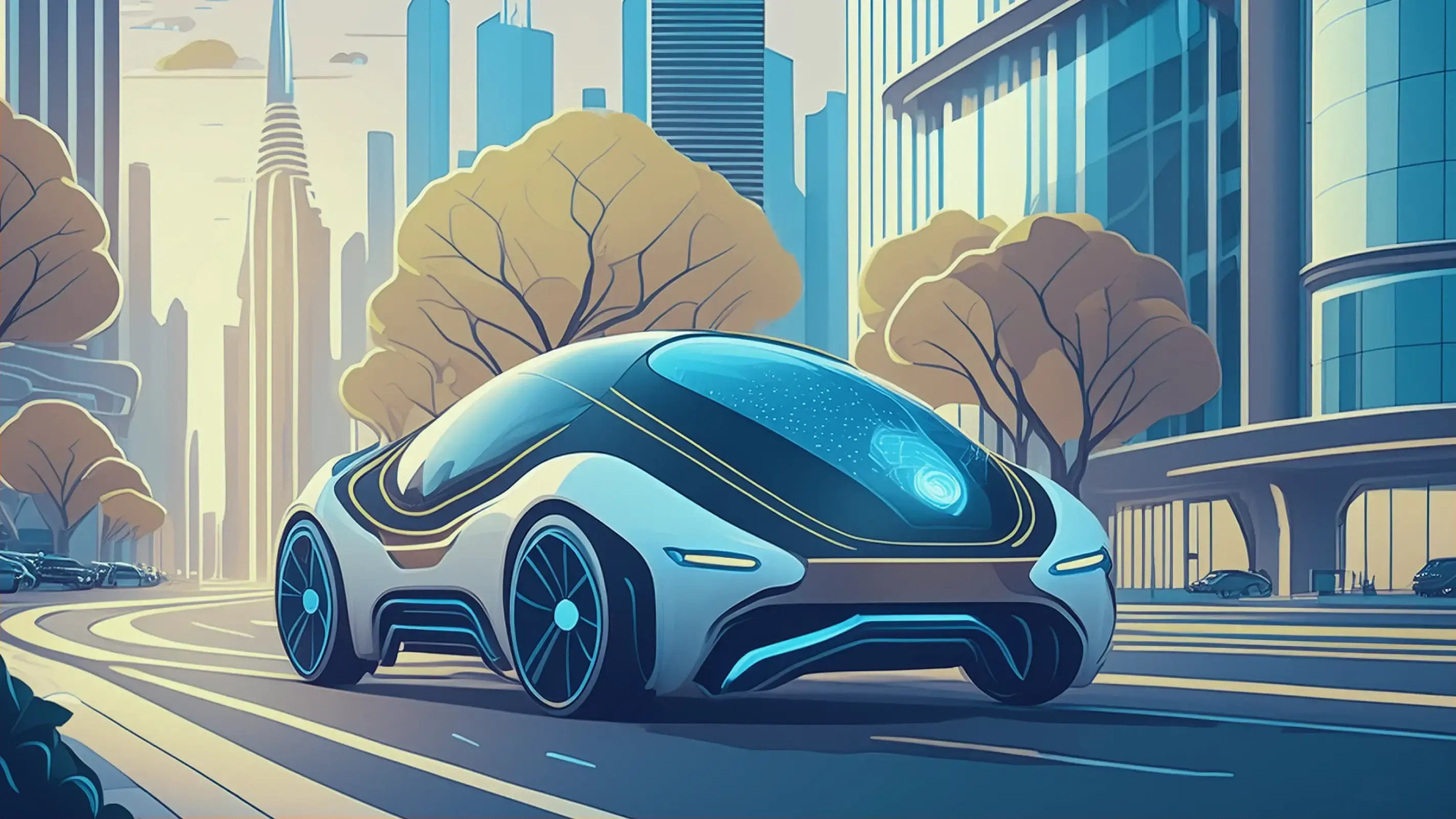 self-driving car powered by nuclear fusion generated by AI powered by Hedgehog AI network available now
