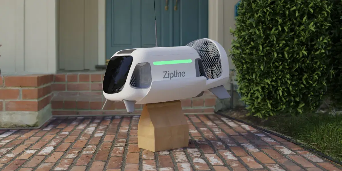 zipline drone package delivery